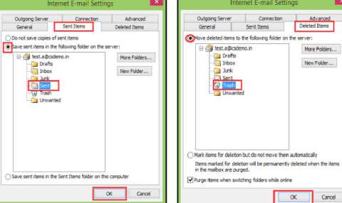 IMAP Settings For Outlook - Rediffmail Support